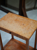 Oak wood coffee table<br> TAMAGAWA BASE