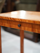 Oak wood coffee table<br> TAMAGAWA BASE