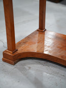 Oak wood coffee table<br> TAMAGAWA BASE