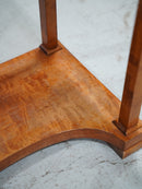 Oak wood coffee table<br> TAMAGAWA BASE