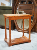 Oak wood coffee table<br> TAMAGAWA BASE