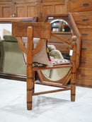 Oak wood coffee table<br> TAMAGAWA BASE