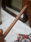 Oak wood coffee table<br> TAMAGAWA BASE