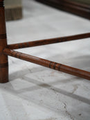 Oak wood coffee table<br> TAMAGAWA BASE