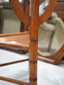 Oak wood coffee table<br> TAMAGAWA BASE