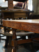 Oak wood coffee table<br> TAMAGAWA BASE