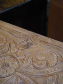 Oak wood coffee table<br> TAMAGAWA BASE