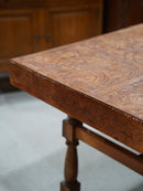 Oak wood coffee table<br> TAMAGAWA BASE