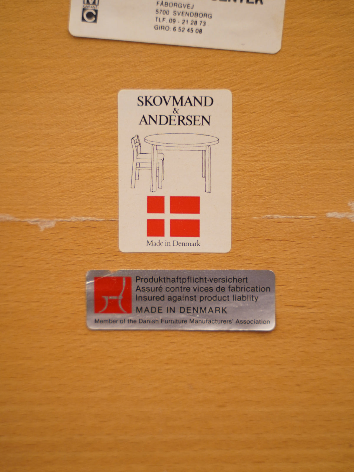 SKOVMAND & ANDERSEN - Denmark , 1960-70s - ダイニングテーブル