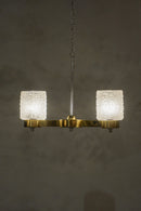 LIDOKOV 2灯シャンデリア <br>1960-70's , Czechoslovakia <br>大和店 - ヴィンテージ SHARK ATTACK