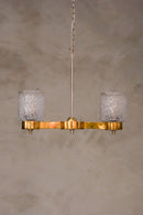 LIDOKOV 2灯シャンデリア <br>1960-70's , Czechoslovakia <br>大和店 - ヴィンテージ SHARK ATTACK