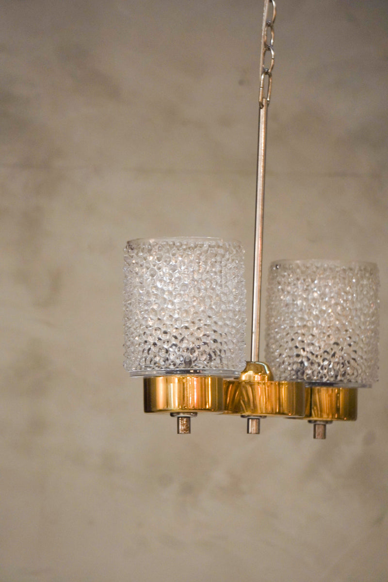 LIDOKOV 2灯シャンデリア <br>1960-70's , Czechoslovakia <br>大和店 - ヴィンテージ SHARK ATTACK