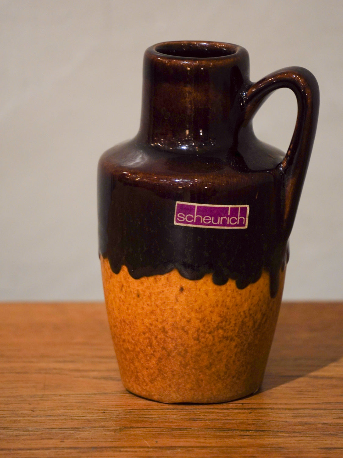 Scheurich - Fat Lava - セラミック フラワーベース - 1970's West Germany - cerote antiques