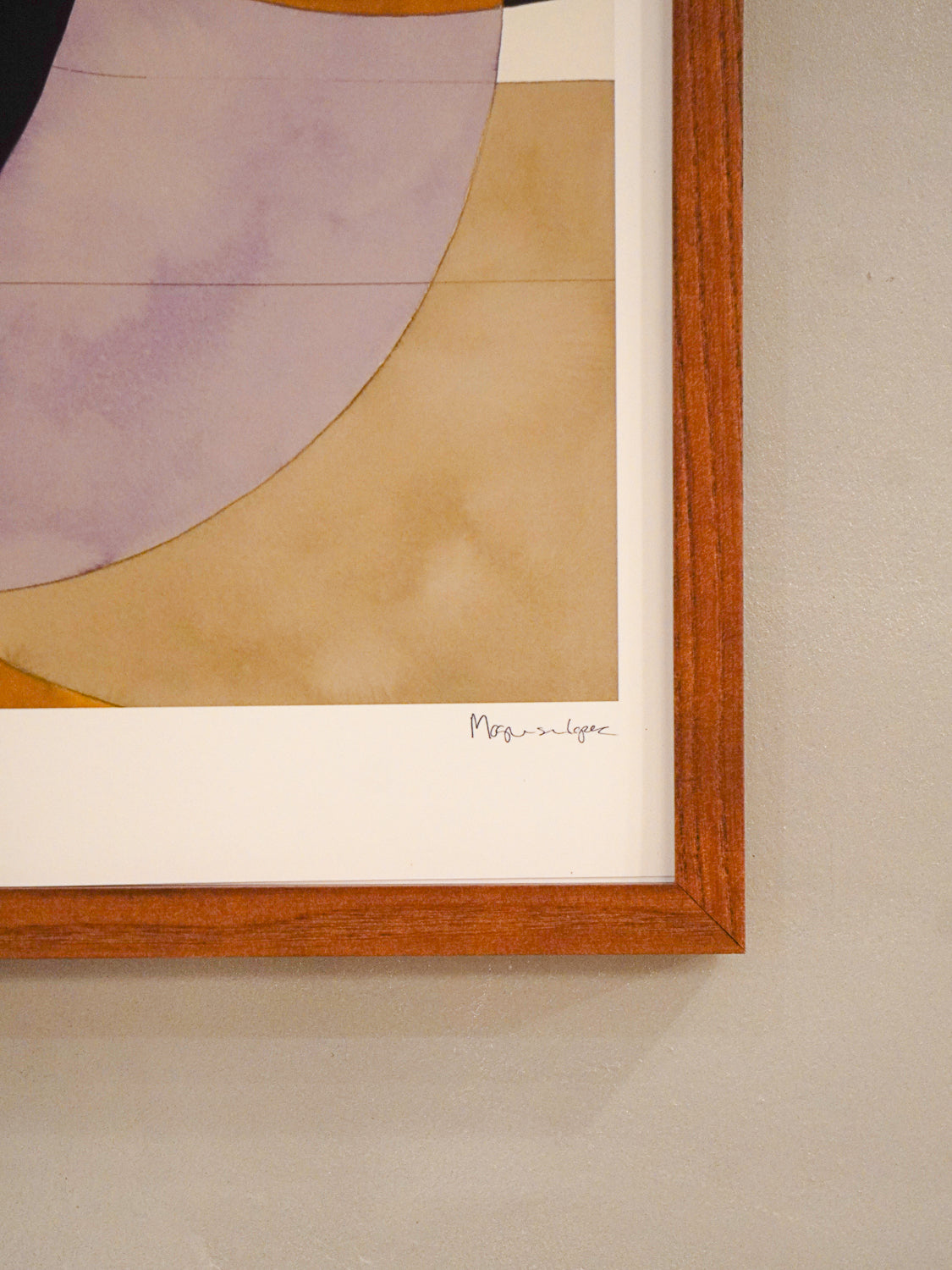 The poster club , Berit Mogensen Lopez - "Composition 02" 30×40 - Denmark