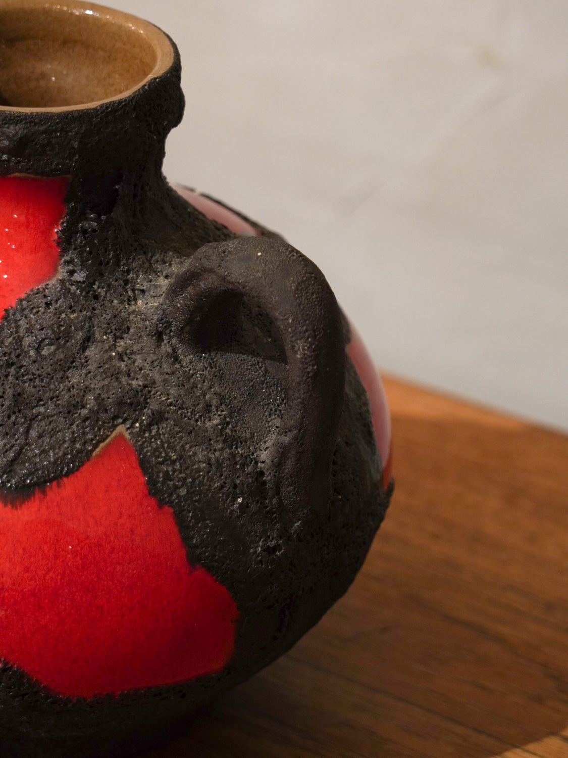 Marai Keramik - Fat Lava - セラミック フラワーベース - East Germany - cerote antiques