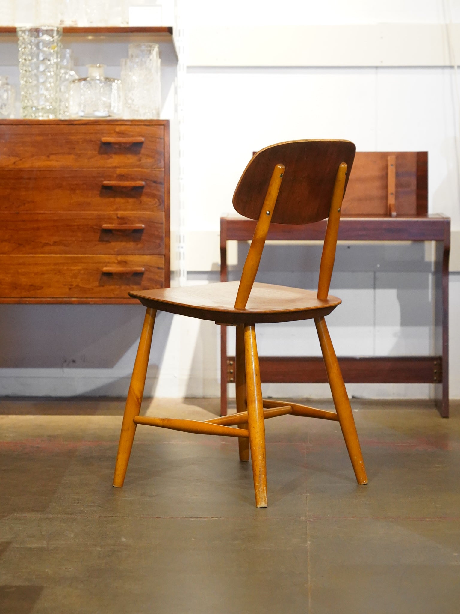Nässjö Stolfabrik - チークウッド ダイニングチェア - 1950's-1960's , Sweden - 大和店