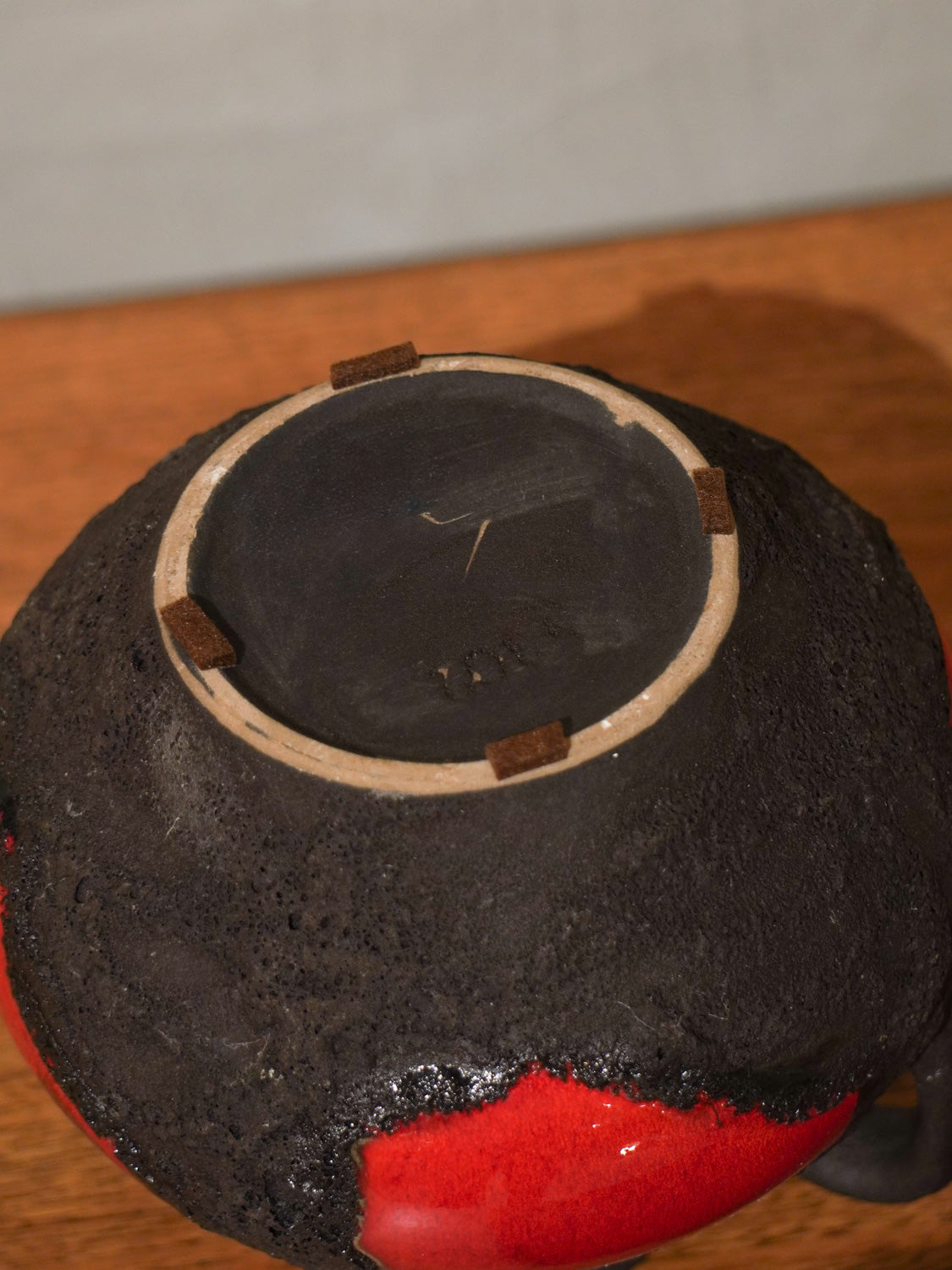 Marai Keramik - Fat Lava - セラミック フラワーベース - East Germany - cerote antiques