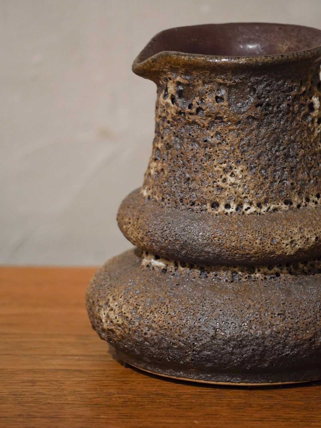 Jopeko - Fat Lava - セラミック フラワーベース - West Germany - cerote antiques