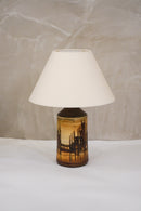 セラミック テーブルランプ<br>Denmark<br>cerote antiques - ヴィンテージ SHARK ATTACK