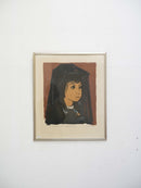 Ove Olson<br>"Flickporträtt"ウォールアート<br> 大和店