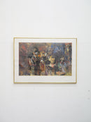 Ludvig Karsten "Violinkonsert 1" <br> ウォールアート <br> 1997 , Sweden <br> TAMAGAWA BASE