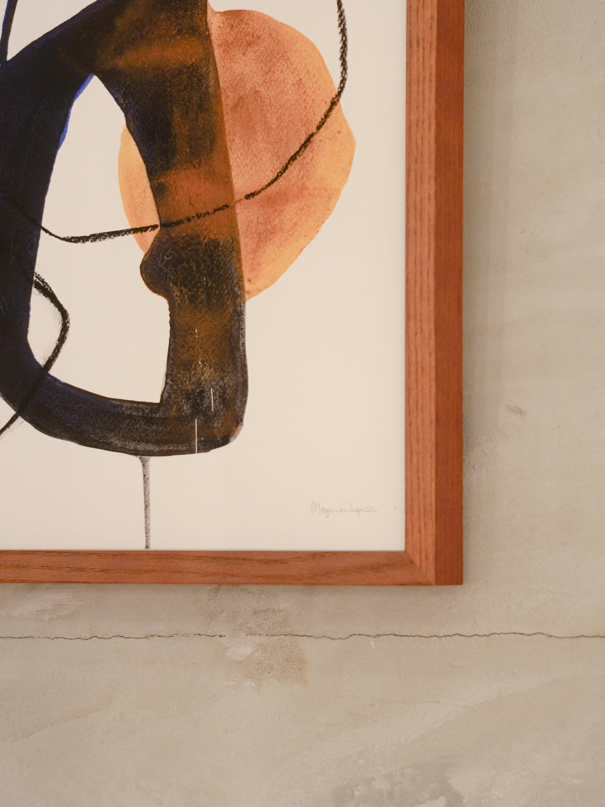 The poster club , Berit Mogensen Lopez - "Link" 30×40 - Denmark