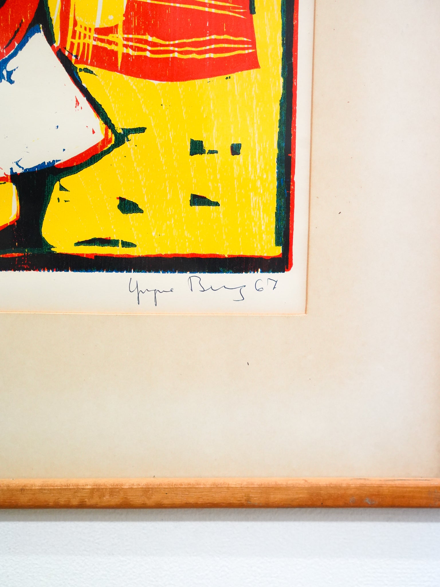 Yngve Berg - ウォールアート - 1967 , Sweden