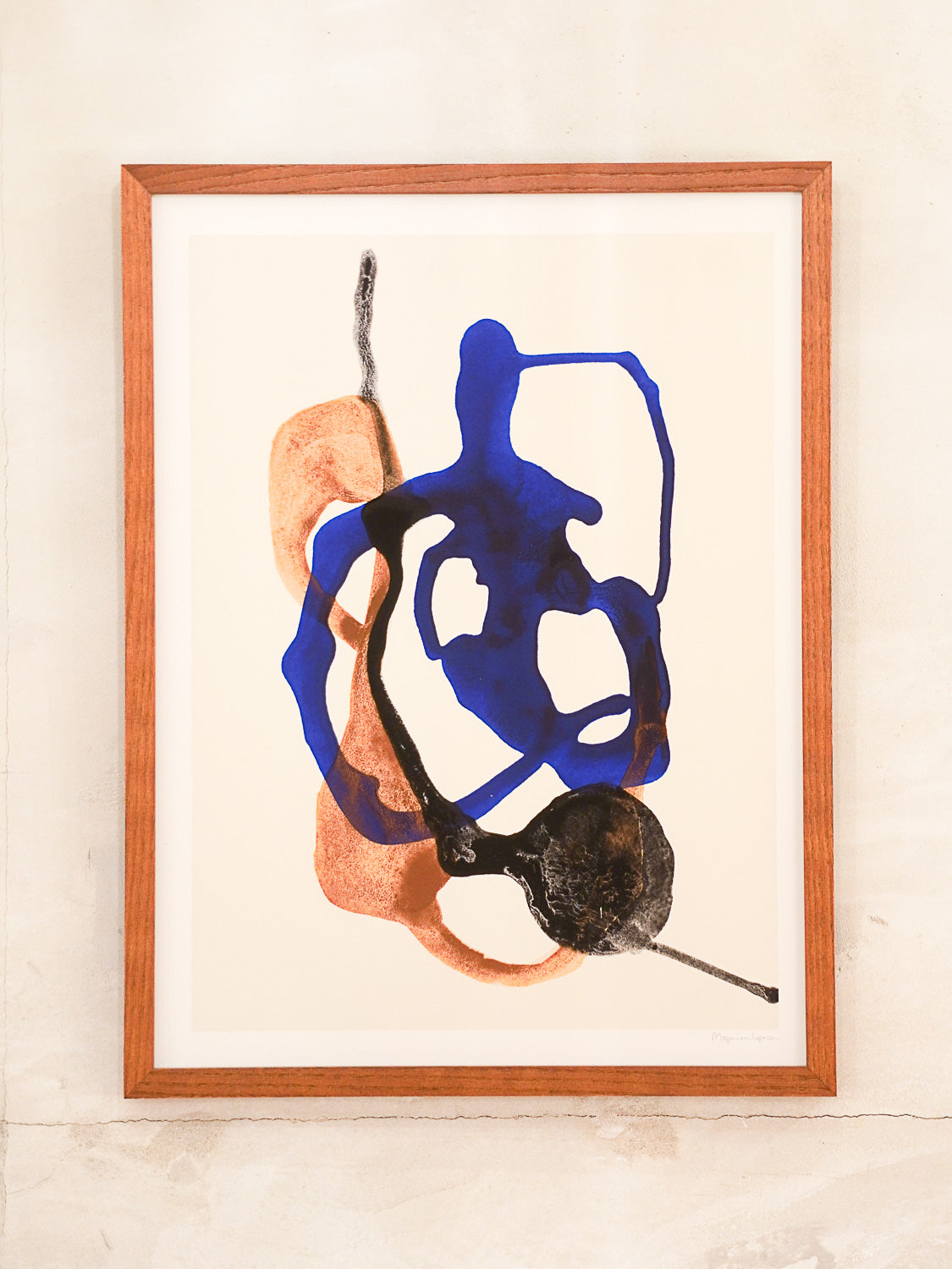 The poster club , Berit Mogensen Lopez - "Float" 30×40 - Denmark