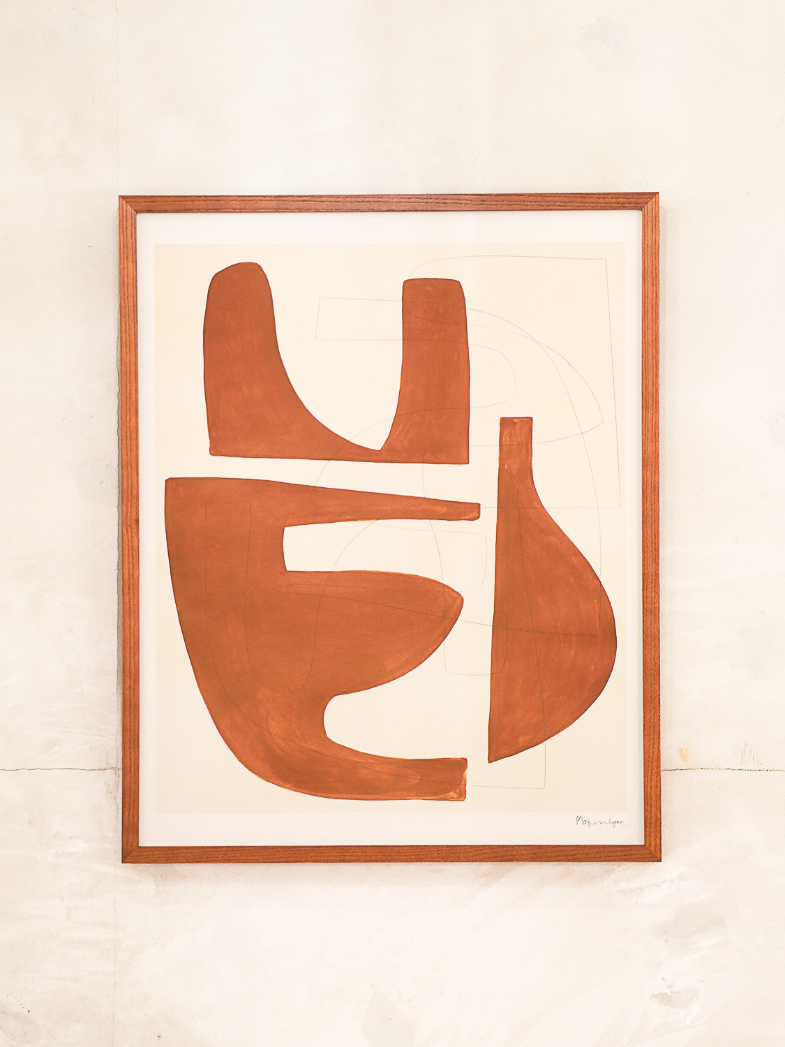 The poster club , Berit Mogensen Lopez - "Sienna" 40×50 - Denmark