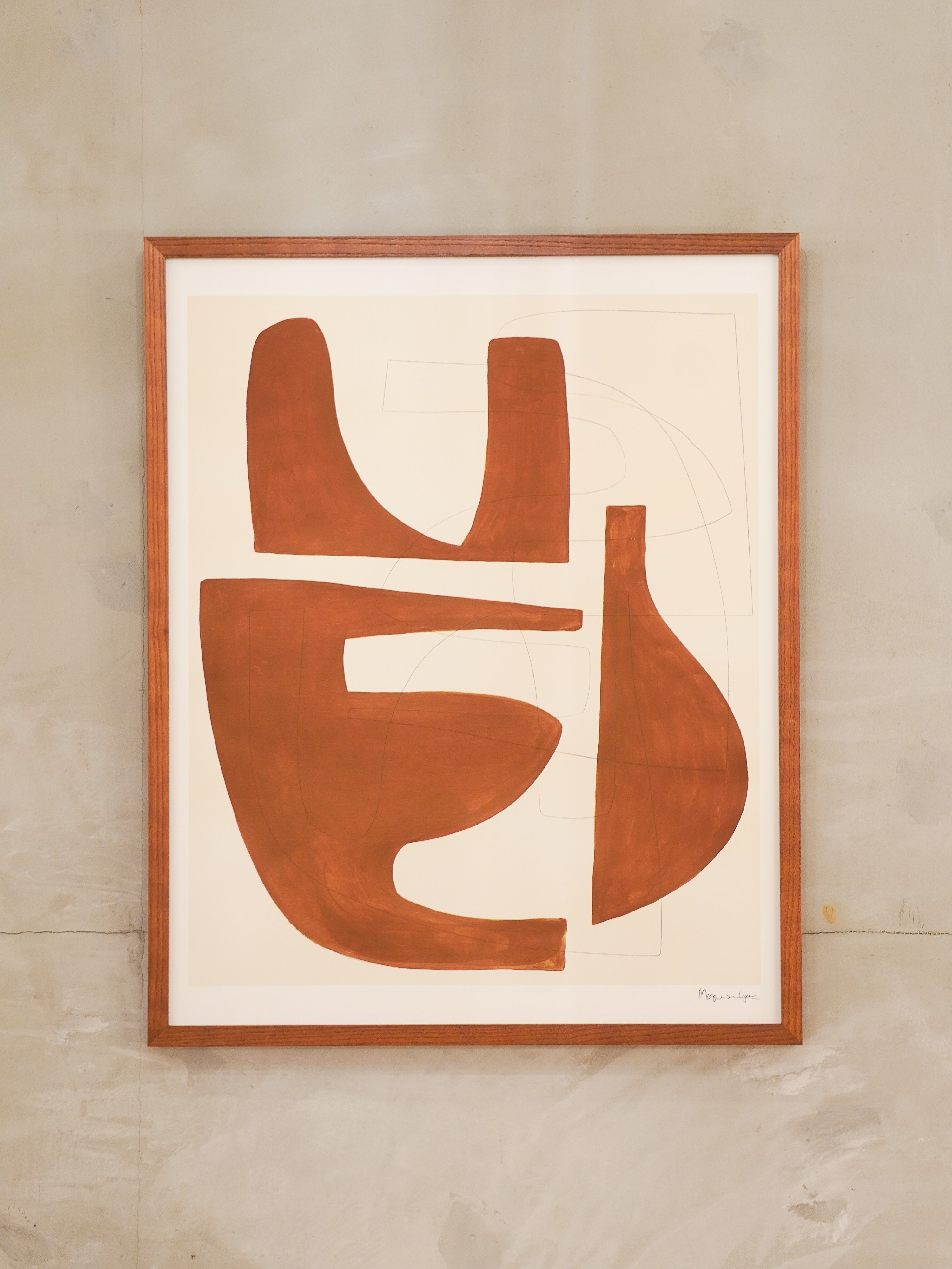 The Poster Club"Berit Mogensen Lopez" - 「Sienna」40x50 - Denmark