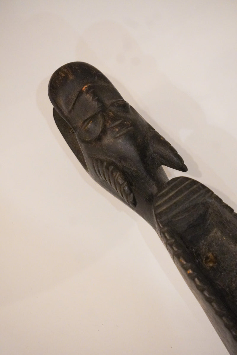 ソンゲ族 ウッドオブジェ <br>bob's box - ヴィンテージ SHARK ATTACK