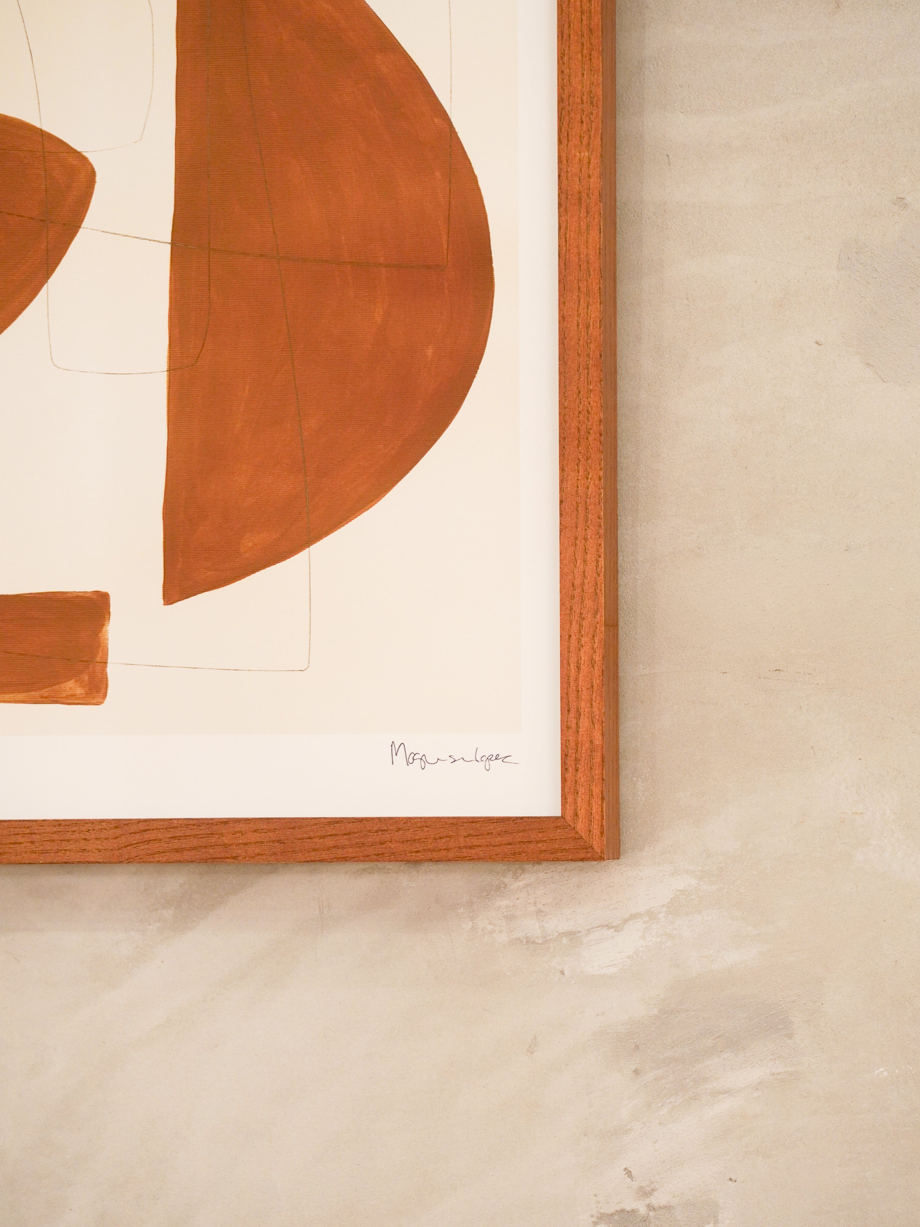 The poster club , Berit Mogensen Lopez - "Sienna" 40×50 - Denmark