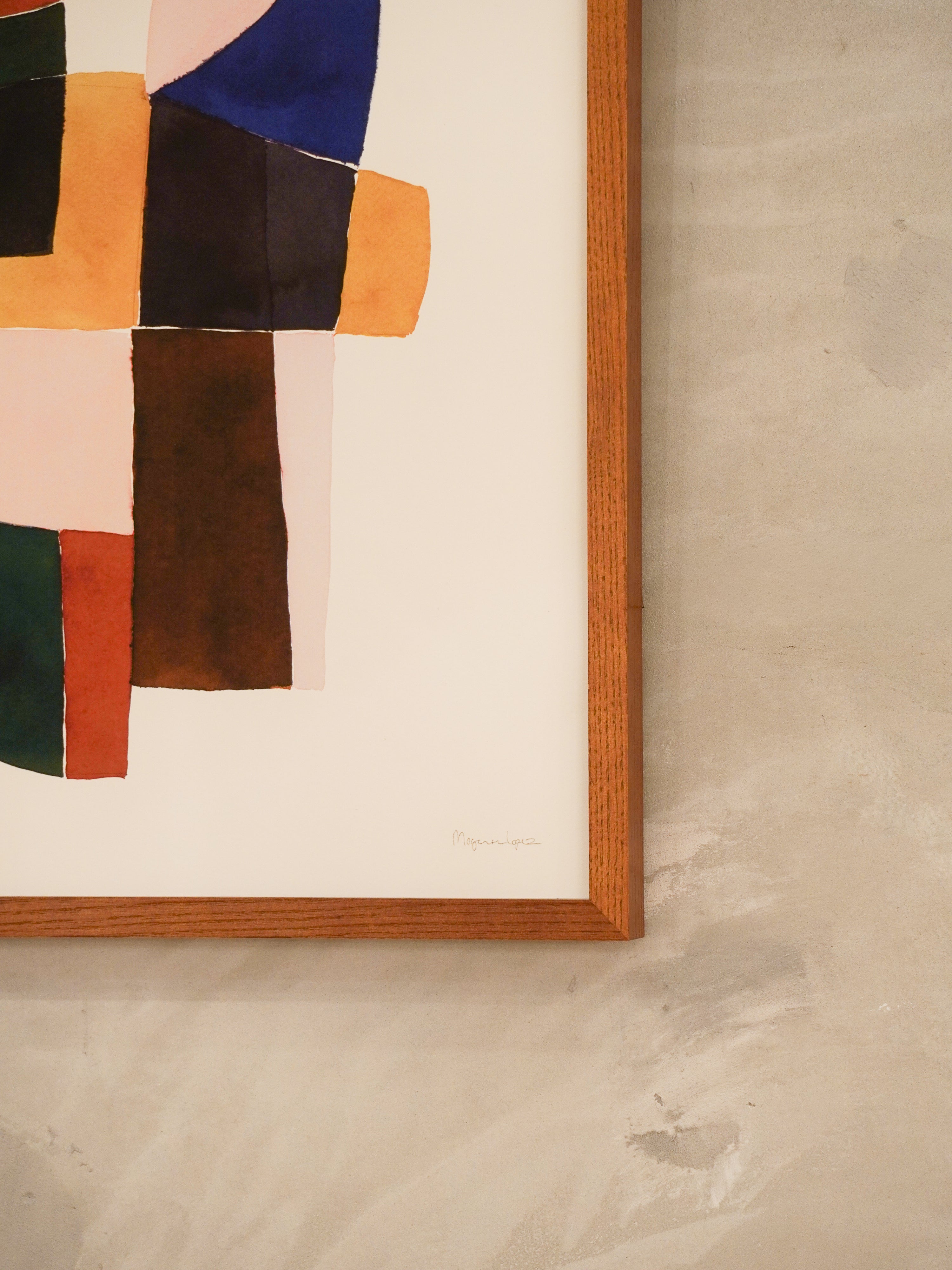The poster club , Berit Mogensen Lopez - "Building Blocks" 40×50 - Denmark