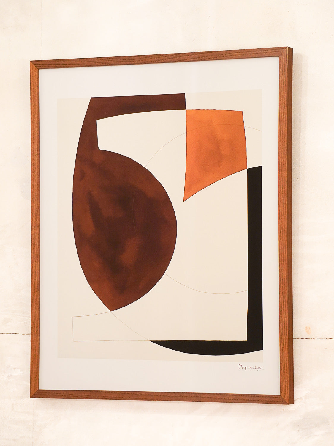 The poster club , Berit Mogensen Lopez - "Composition 01" 40×50 - Denmark