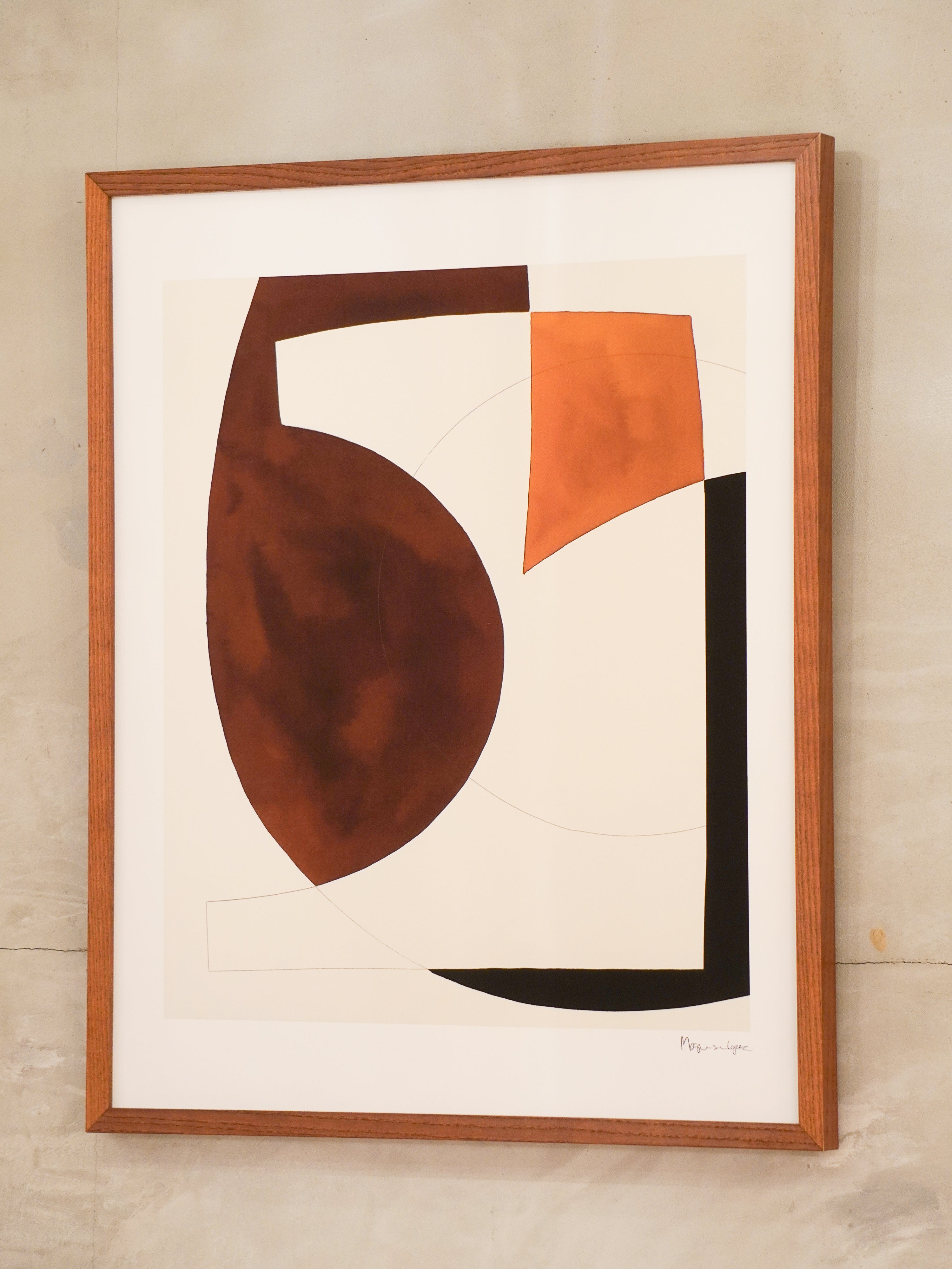 The Poster Club "Berit Mogensen Lopez" - 「Composition 01」40x50 - Denmark