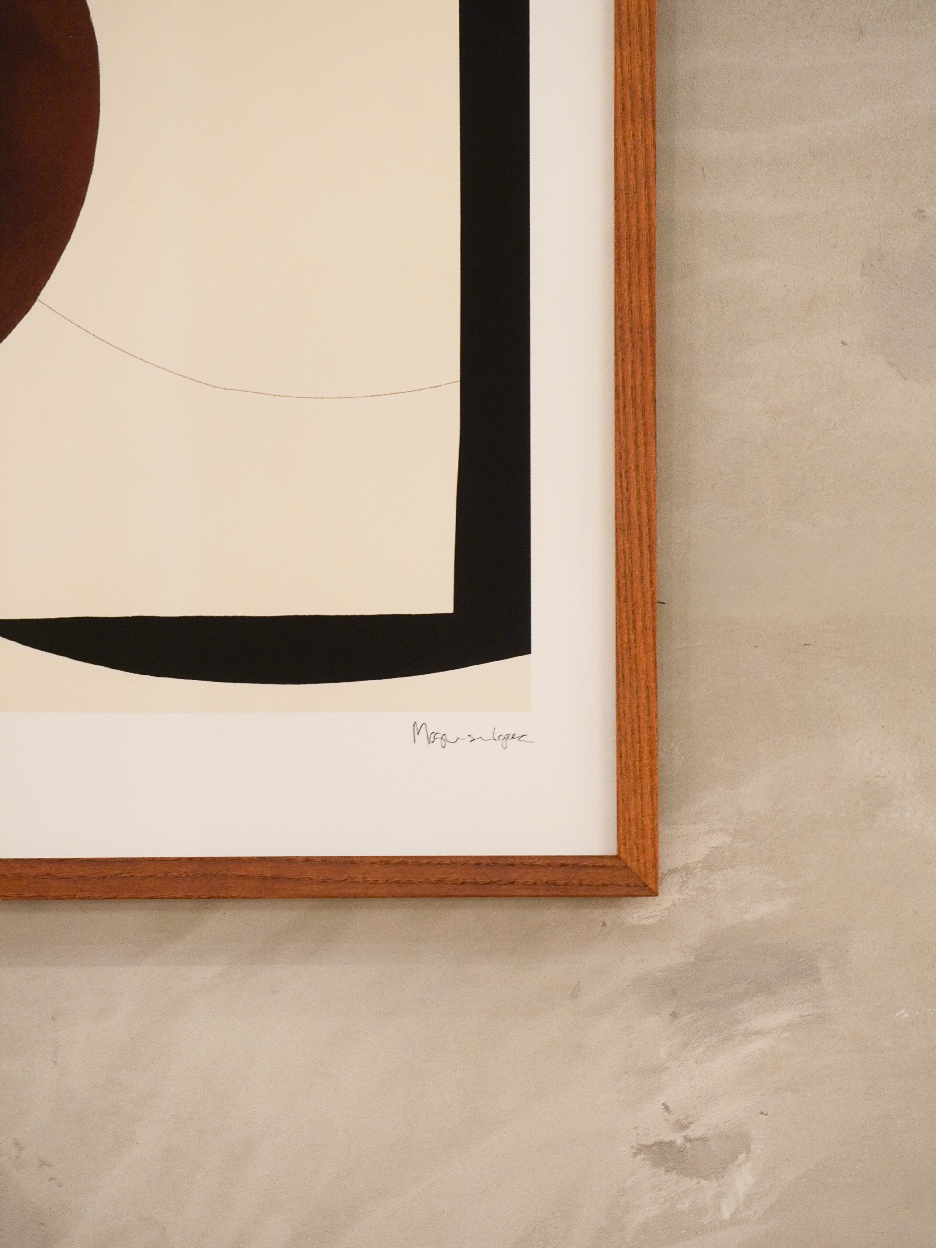 The poster club , Berit Mogensen Lopez - "Composition 01" 40×50 - Denmark