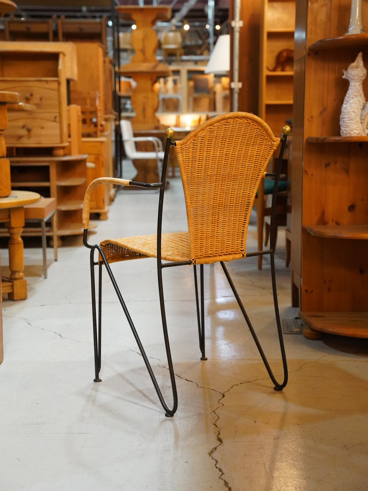 Frederick Weinberg アイアンアームチェア1950s-1960scerote antiques
