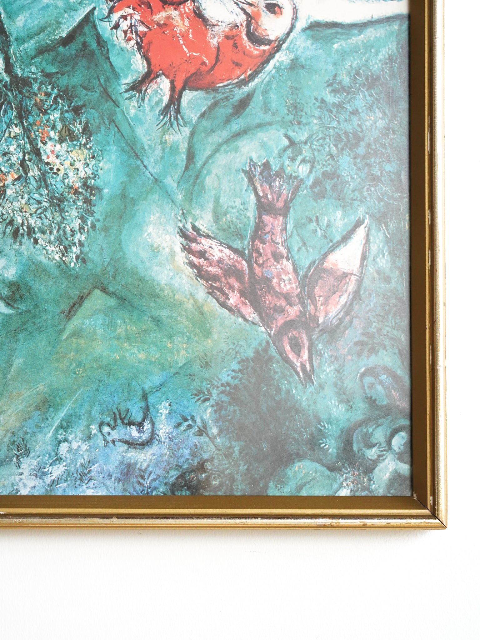 Marc Chagall ”La Cascade” - ウォールアート - 1960-70's , France