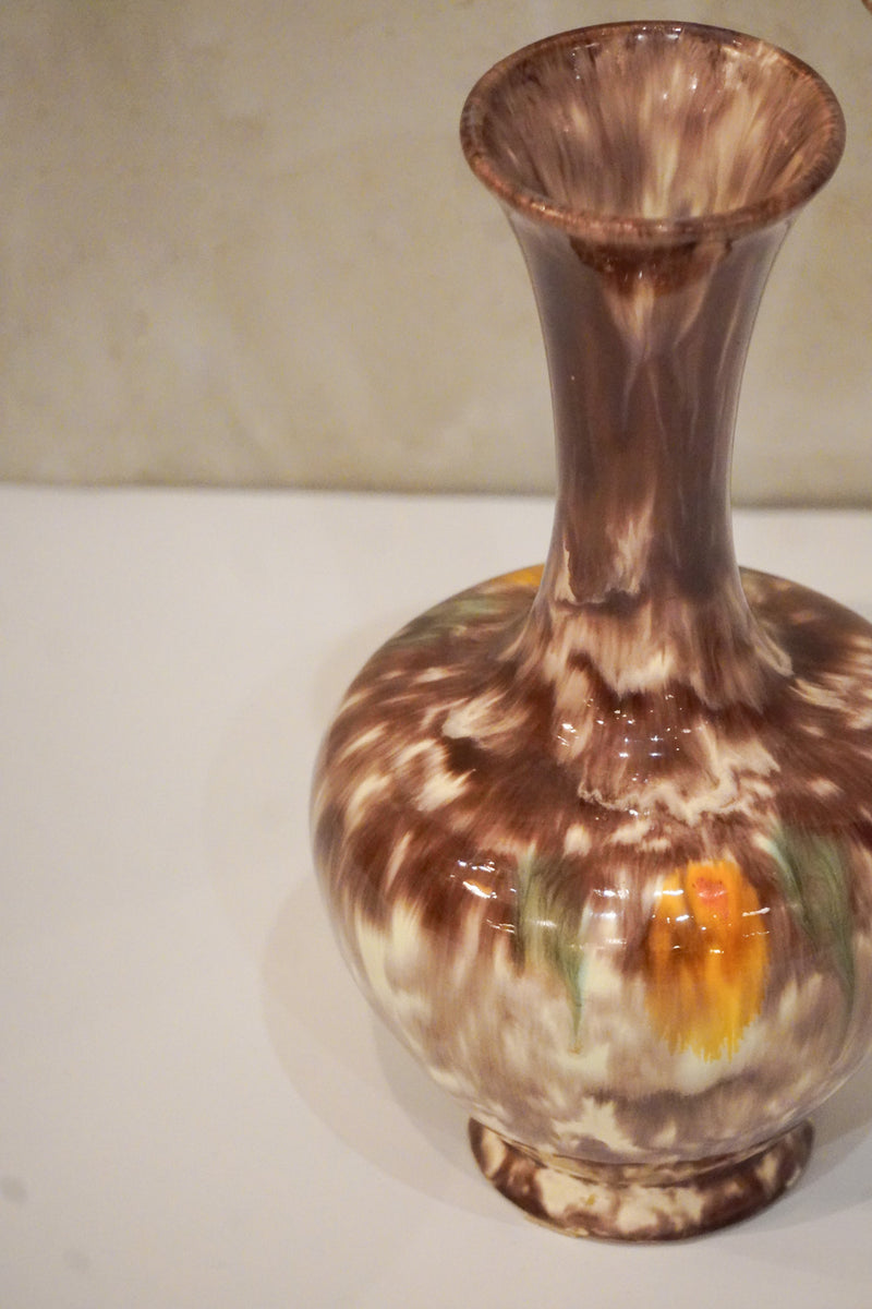 Jasba Keramik <br>セラミック フラワーベース <br>bob's box - ヴィンテージ SHARK ATTACK