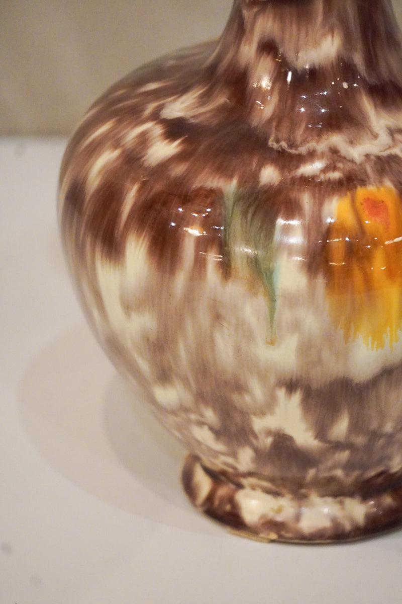 Jasba Keramik <br>セラミック フラワーベース <br>bob's box - ヴィンテージ SHARK ATTACK