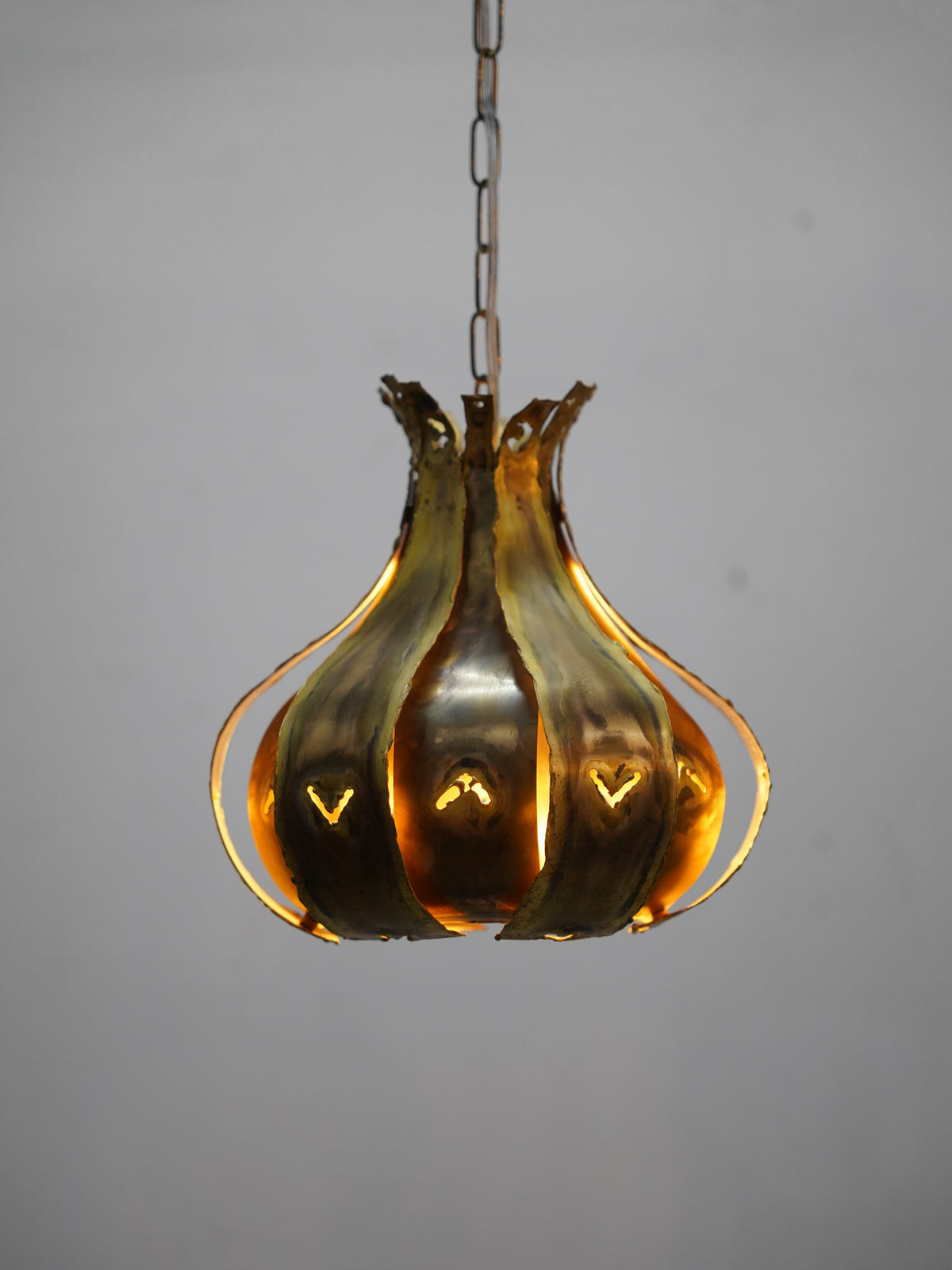 Holm Sørensen & Co,Svend Aage Holm Sørensen - Denmark , 1960's - "Onion" ペンダントランプ