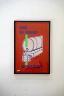 Franceウォールポスター<br>ヴィンテージ <br>cerote antiques・大和店 - ヴィンテージ SHARK ATTACK