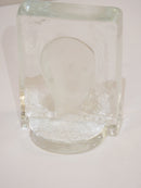 Nybro Glasswork<br>ガラス ブックエンド<br>Sweden<br>bob's box