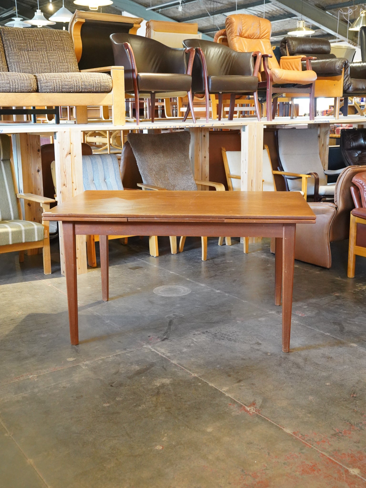 Sejling Møbelfabrik - チークウッド ドローリーフテーブル - 1960's-1970's , Denmark - 大和店
