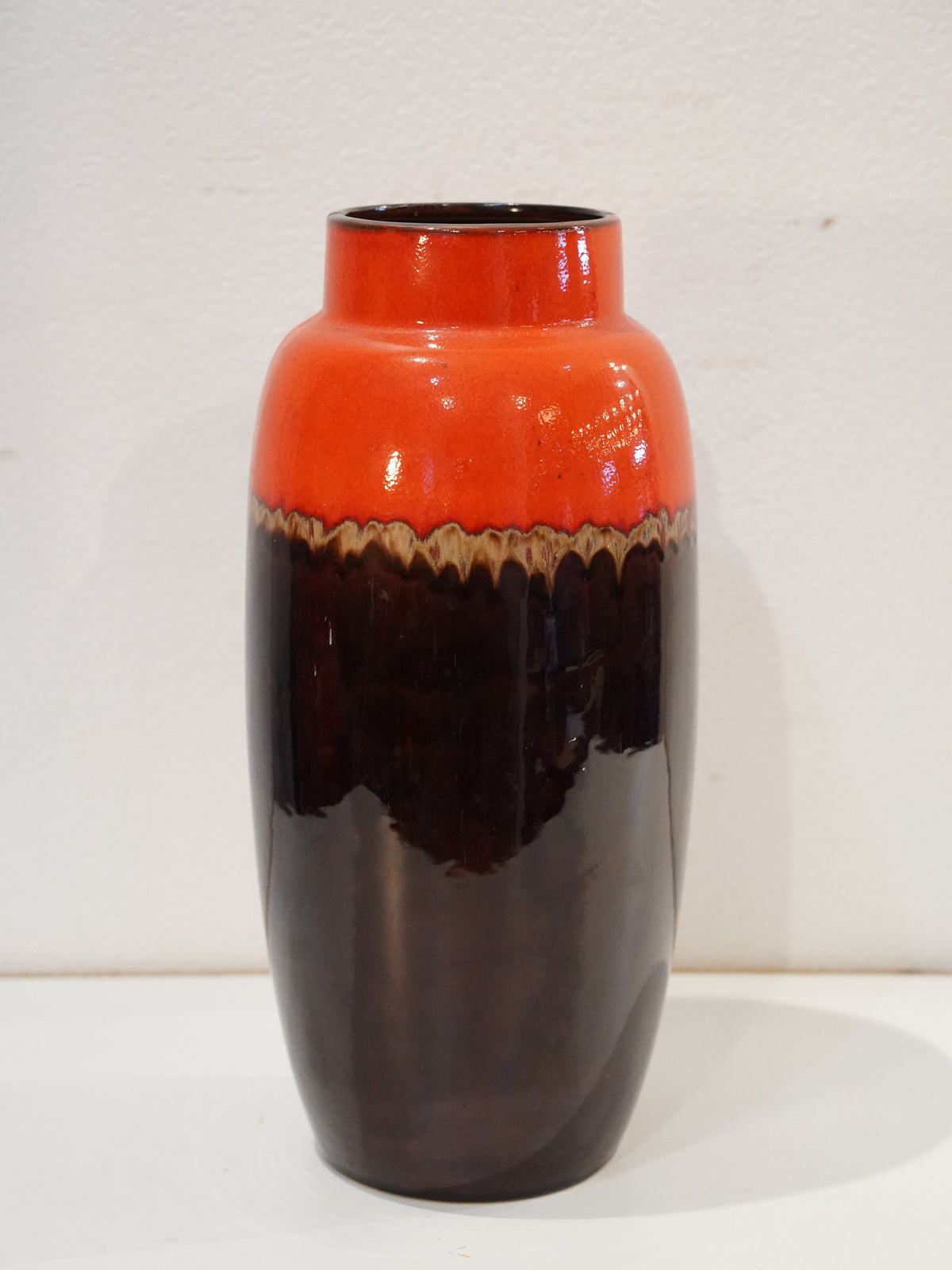 Scheurich 553/38 Fat Lava セラミック フラワーベース 1960's-1970's