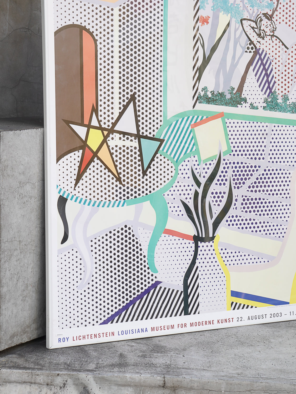 Roy Lichtenstein - ウォールアートポスター - Denmark - cerote antiques