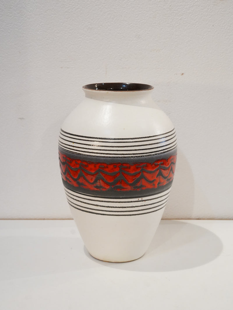 Fat Lava セラミック フラワーベース 1960's-1970's , West Germany
