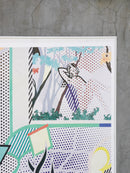 Roy Lichtenstein<br>ウォールアートポスター<br>1990's  USA <br>cerote antiques