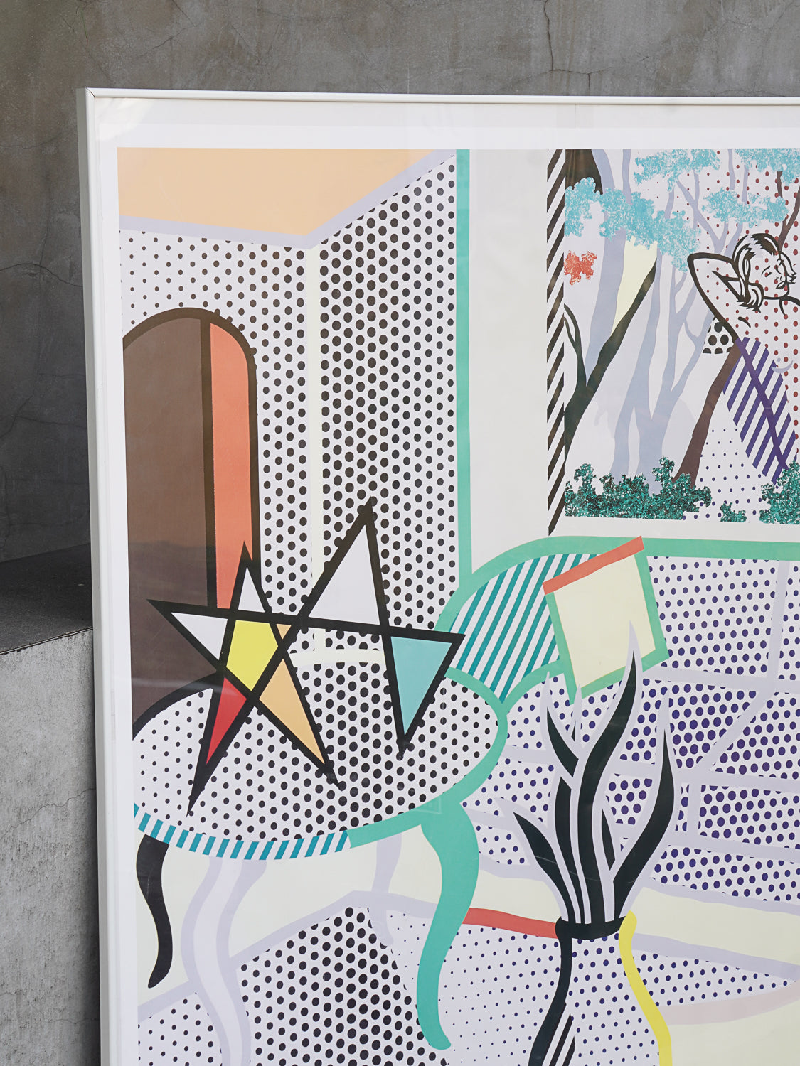 Roy Lichtenstein - ウォールアートポスター - Denmark - cerote antiques