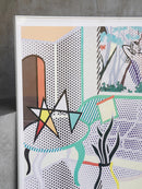 Roy Lichtenstein<br>ウォールアートポスター<br>1990's  USA <br>cerote antiques